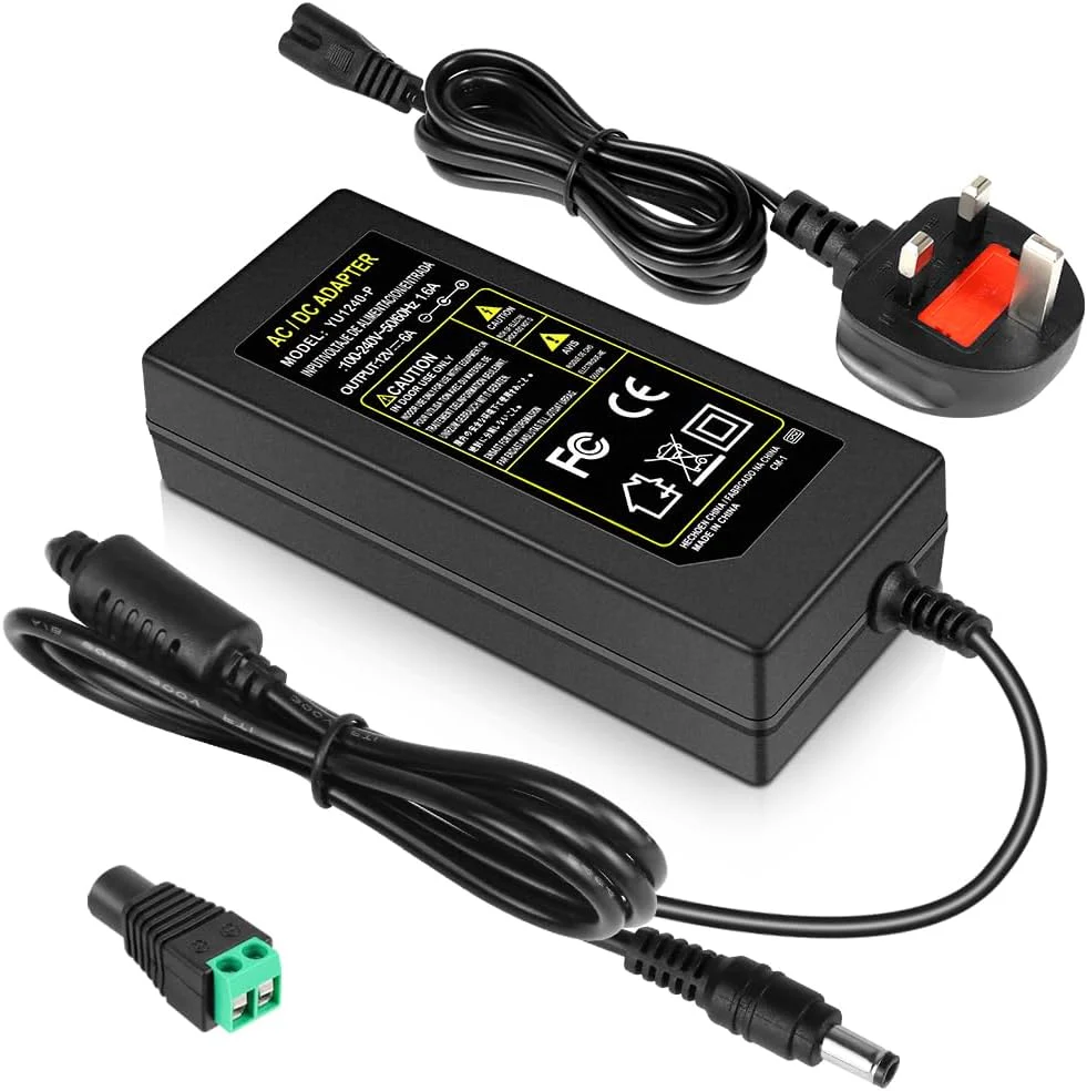 DC 12V Cigarette Lighter Desktop Power Supply Adapter 60W–120W, AC 100–240V Input, Converter Transformer with US/UK Plug — for Car Accessories, Air Pump, Cooler, and Electronics - Image 11