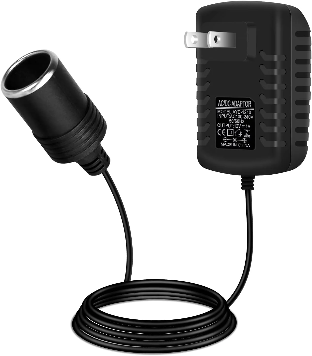 DC 12V Cigarette Lighter Power Supply Adapter 12W–36W, AC 100–240V to 12V Converter Transformer, Car Socket Charger for Pump, Cooler, LED Lights — US Plug - Image 8