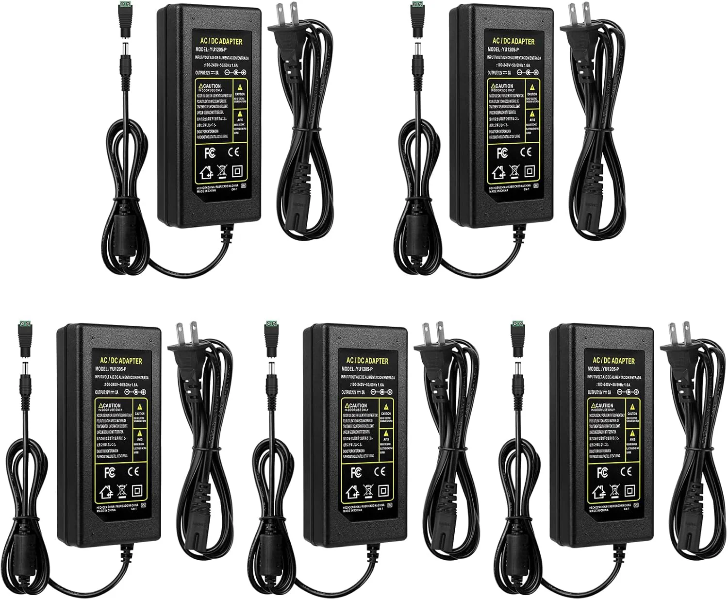 DC 12V Desktop Power Supply Adapter 36W–120W, AC 100–240V Input, Switching Transformer Charger with US/UK Plug — for LED Strip Lights, CCTV, Pumps, and Electronics - Image 11