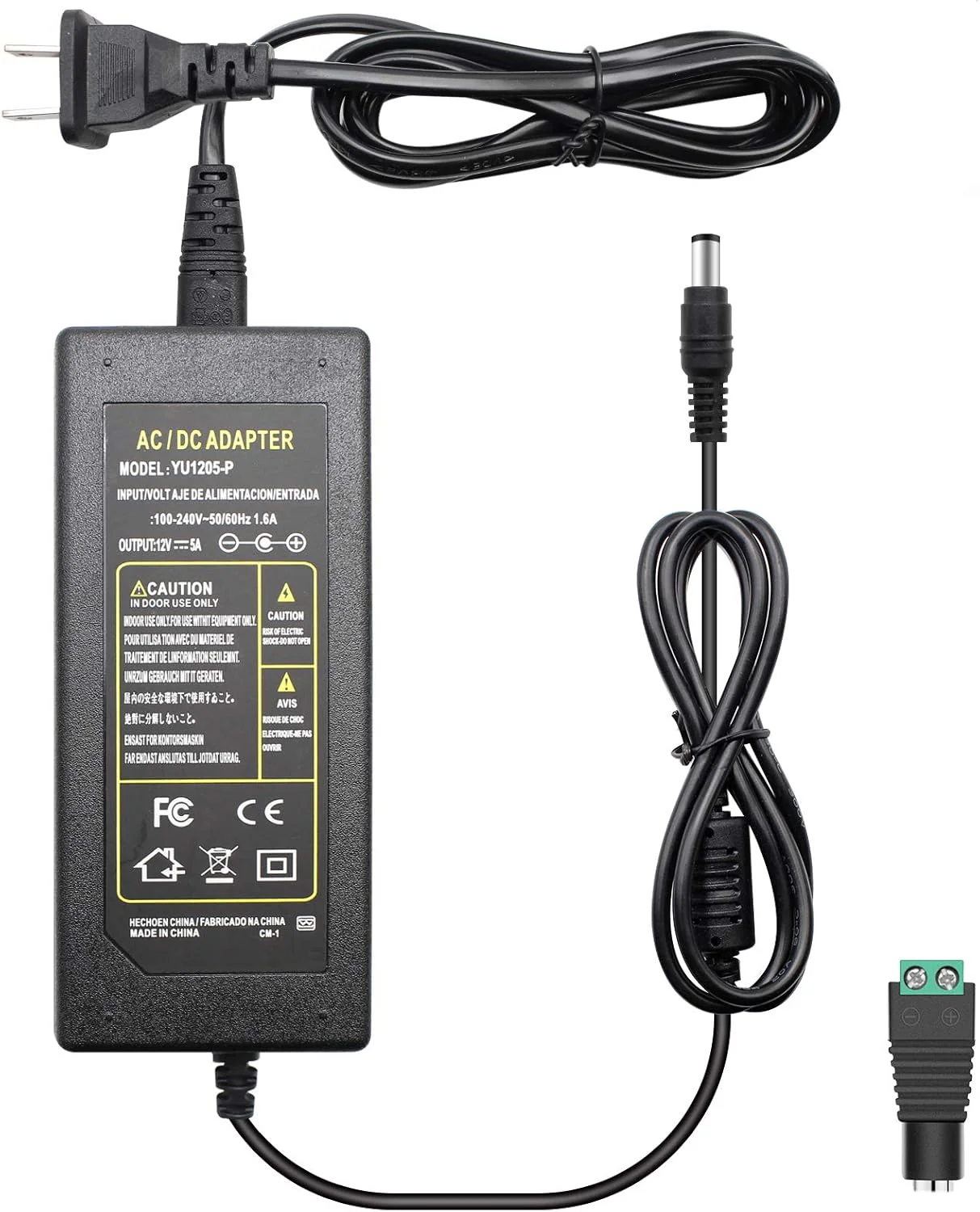 DC 12V Desktop Power Supply Adapter 36W–120W, AC 100–240V Input, Switching Transformer Charger with US/UK Plug — for LED Strip Lights, CCTV, Pumps, and Electronics - Image 12