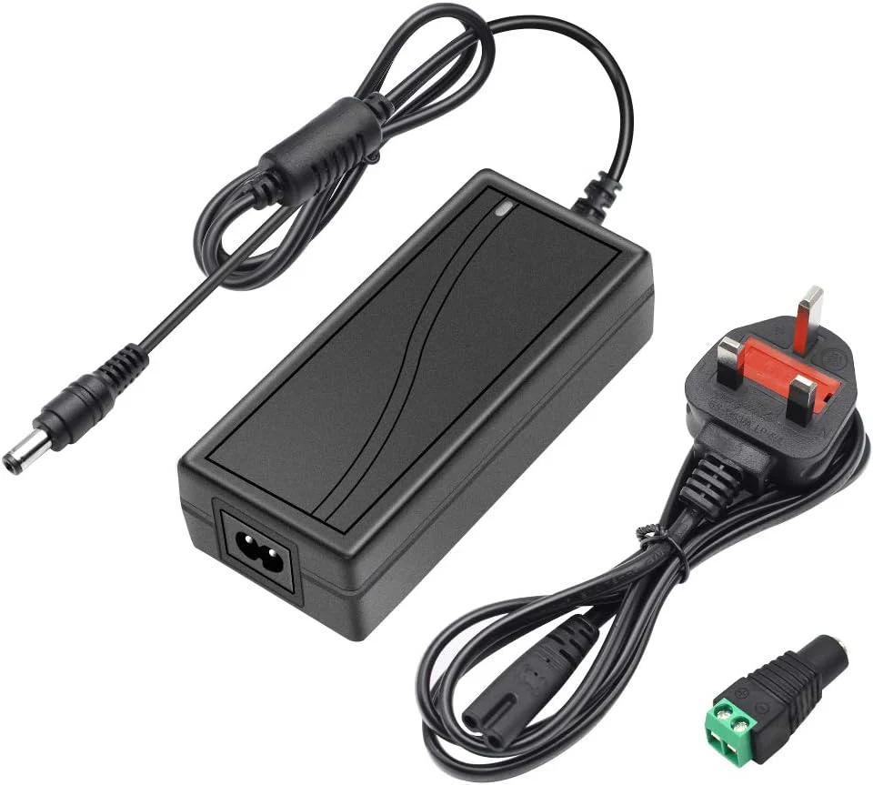 DC 12V Desktop Power Supply Adapter 36W–120W, AC 100–240V Input, Switching Transformer Charger with US/UK Plug — for LED Strip Lights, CCTV, Pumps, and Electronics - Image 8