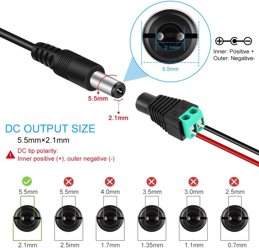 DC 5V Plug-in Power Supply Adapter 15W/25W, AC 100–240V Input, Wall Charger Transformer with US Plug — for LED Strip Lights, Router, USB Devices, Electronics - Image 6
