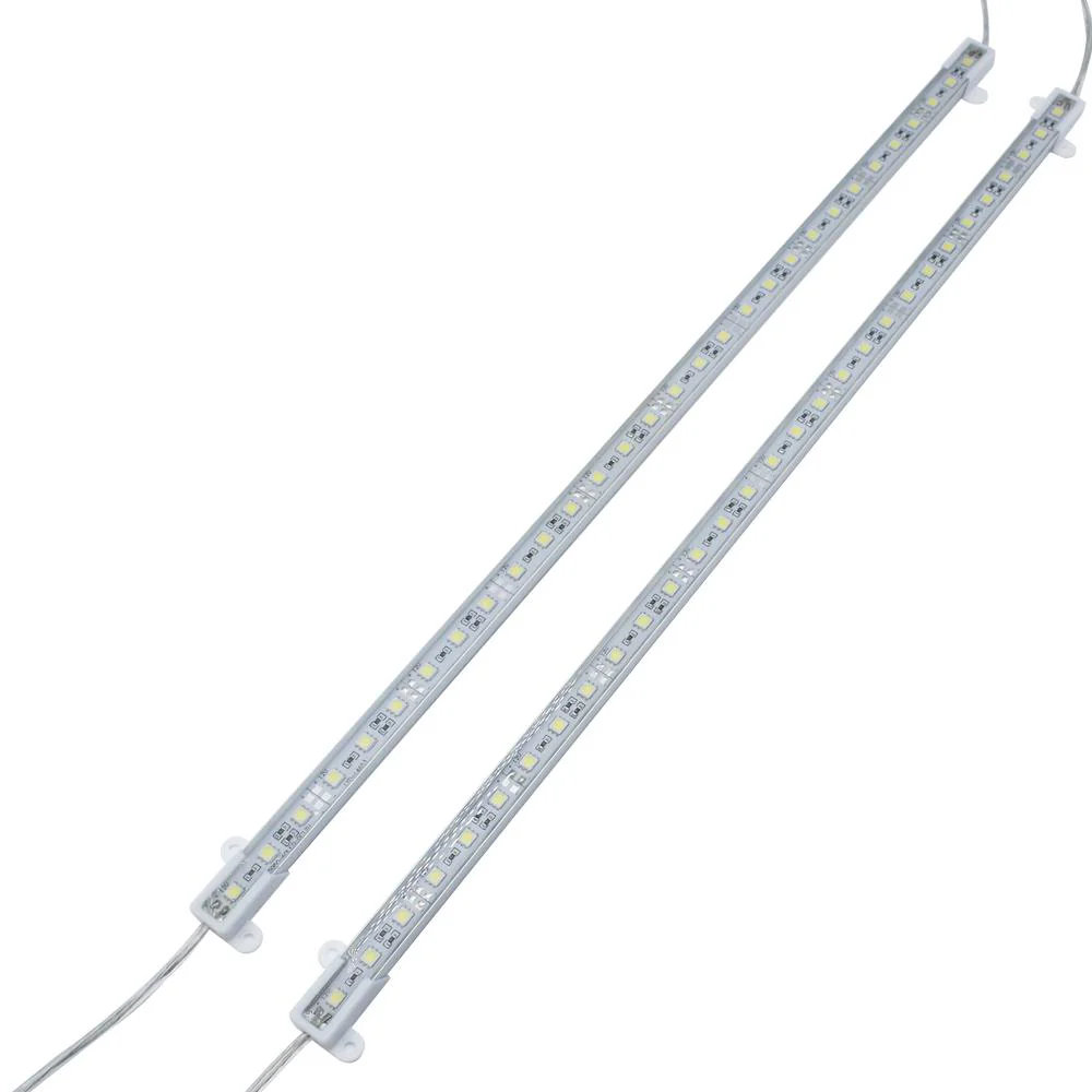 DC12V Aluminum Channel Rigid LED Strip Light - 14x7mm | SMD5730 72LEDs/M | 0.5M / 1M | Warm White / Daylight White | IP65 Waterproof | for Indoor & Outdoor Lighting | 10 / 50PCS - Image 3