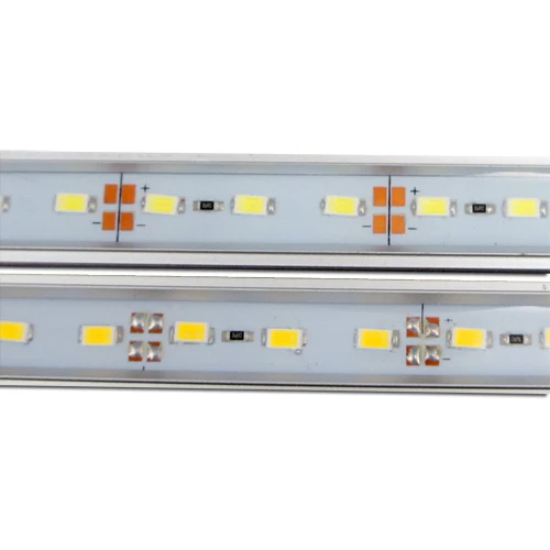DC12V Aluminum Channel Rigid LED Strip Light - 18x11mm | SMD5730 72LEDs/M | 0.5M / 1M | Warm White / Daylight White | IP65 Waterproof | for Indoor & Outdoor Lighting | 10 / 50PCS - Image 4