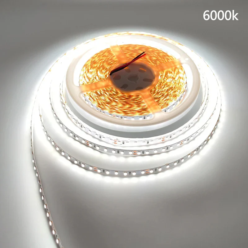 DC12V SMD2835 Full Spectrum LED Strip Light - CRI 97+ | 600 LEDs (120 LEDs/M) | 2700K / 3000K / 4000K / 5500K / 6500K | 16W/M | 8mm PCB | CRI 80+ | IP00 / IP67 | for Mirror, Kitchen Cabinet, Bedroom - Image 16