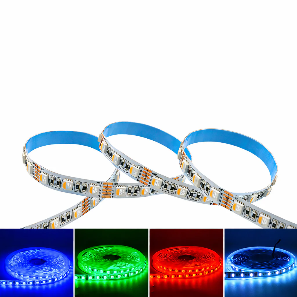 DC24V RGBW/RGBWW LED Strip Light - 10mm PCB | 4-In-1 SMD5050-72 LEDs/M | IP00 / IP65 / IP67 | for Mirror, Kitchen Cabinet, Bedroom | 5/50M - Image 2