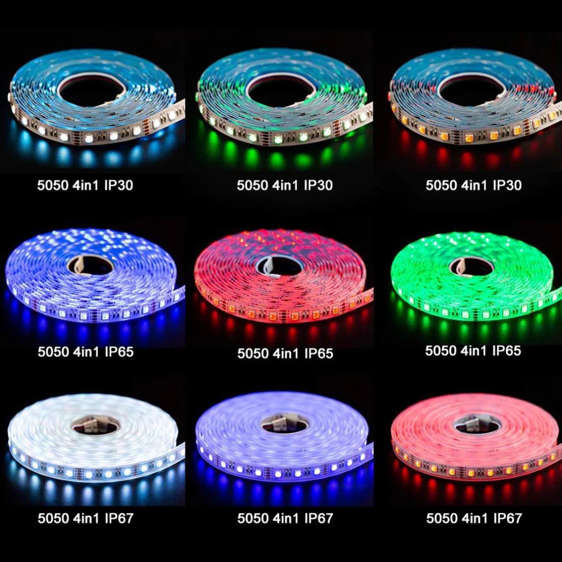DC24V RGBW/RGBWW LED Strip Light - 12mm PCB | 4-In-1 SMD5050 60 LEDs/M | Non-Waterproof | for Mirror, Kitchen Cabinet, Bedroom | 5/50M - Image 7