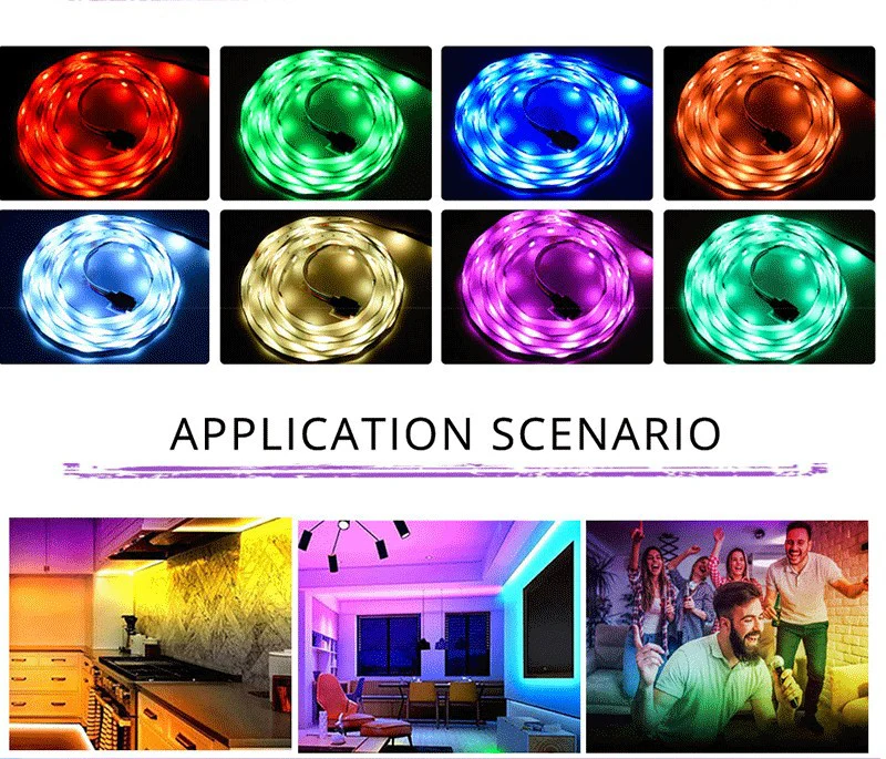 DC24V RGBW/RGBWW LED Strip Light - 12mm PCB | 4-In-1 SMD5050 60 LEDs/M | Non-Waterproof | for Mirror, Kitchen Cabinet, Bedroom | 5/50M - Image 8