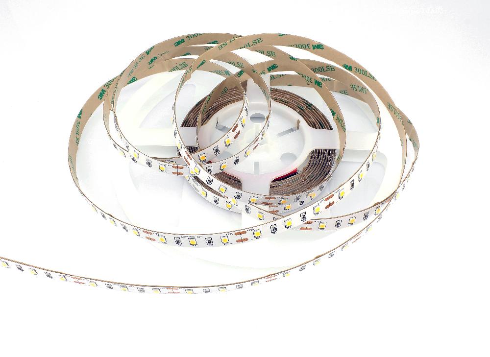 DC24V SMD2835 Full Spectrum LED Strip Light - CRI 97+ | 300 LEDs (60 LEDs/M) | 2700K / 3000K / 4000K / 5500K / 6500K | 10W/M | 8mm PCB | CRI 80+ | IP00 / IP67 | for Mirror, Kitchen Cabinet, Bedroom - Image 4