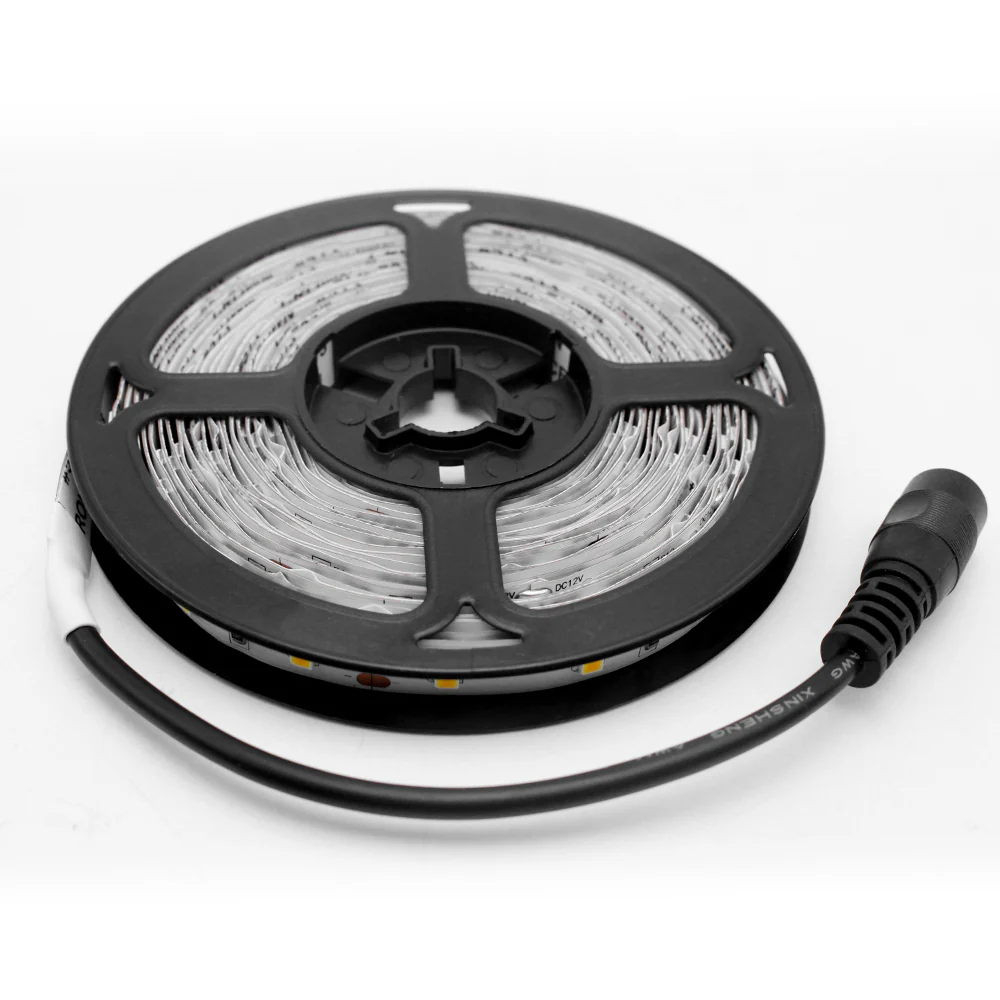 DC24V SMD2835 Full Spectrum LED Strip Light - CRI 97+ | 300 LEDs (60 LEDs/M) | 2700K / 3000K / 4000K / 5500K / 6500K | 10W/M | 8mm PCB | CRI 80+ | IP00 / IP67 | for Mirror, Kitchen Cabinet, Bedroom - Image 8
