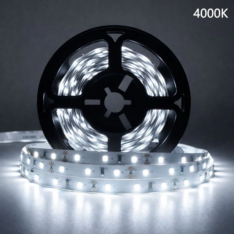 DC24V SMD2835 Full Spectrum LED Strip Light - CRI 97+ | 600 LEDs (120 LEDs/M) | 2700K / 3000K / 4000K / 5500K / 6500K | 16W/M | 8mm PCB | CRI 80+ | IP00 / IP67 | for Mirror, Kitchen Cabinet, Bedroom - Image 17