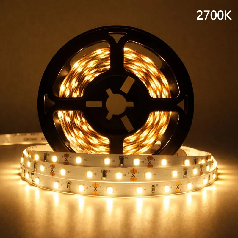 DC24V SMD5050 Full Spectrum LED Strip Light - CRI 97+ | 300 LEDs (60 LEDs/M) | 2700K / 3000K / 4000K / 5500K / 6500K | 12W/M | 10mm PCB | CRI 80+ | IP00 / IP67 | for Mirror, Kitchen Cabinet, Bedroom - Image 13