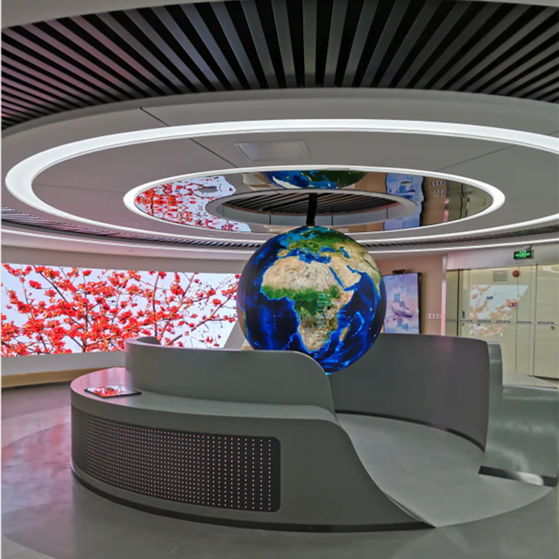 Dia. 120cm (3.9ft) Indoor Sphere LED Display | P1.25 / P1.53 / P1.86 / P2 / P2.5 | 360° LED Ball Screen for Exhibits, Events & Museums - Image 5