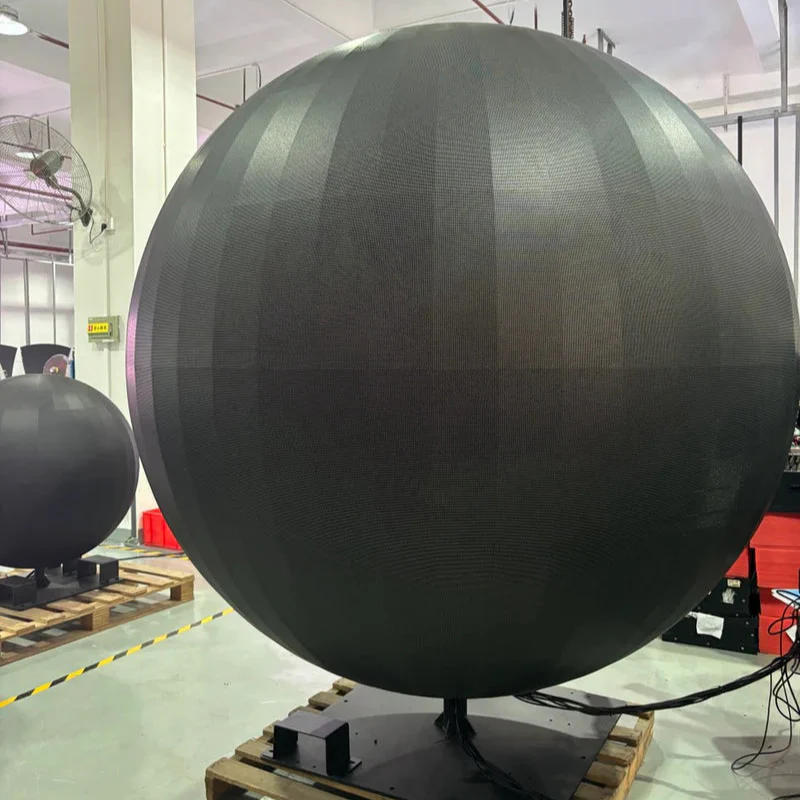 Dia. 150cm (4.9ft) Indoor LED Ball Display | P1.25 / P1.53 / P1.86 / P2 / P2.5 | 360° Sphere LED Screen for Museums, Events & Installations - Image 4