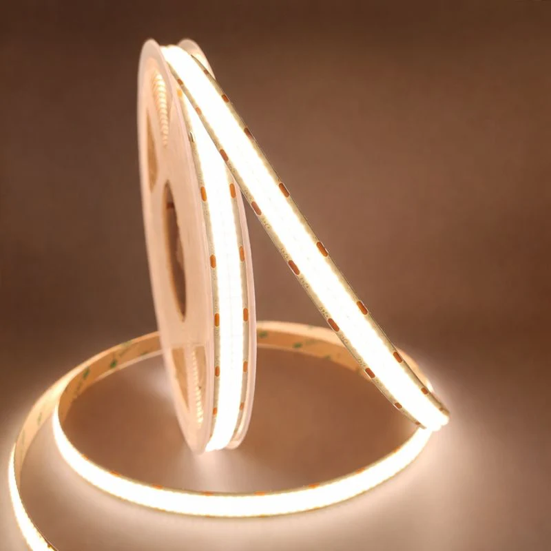 Double Row COB Flexible LED Strip Light - 12V / 24V | 320 / 480 LEDs/M | 3000K / 4000K / 6500K / Red / Blue / Green / Pink / Yellow | 5mm PCB | CRI 90+ | Dot-Free Continuous Lighting | Non-Waterproof | for Cabinets,Kitchen Office Lighting | 5/50M - Image 3