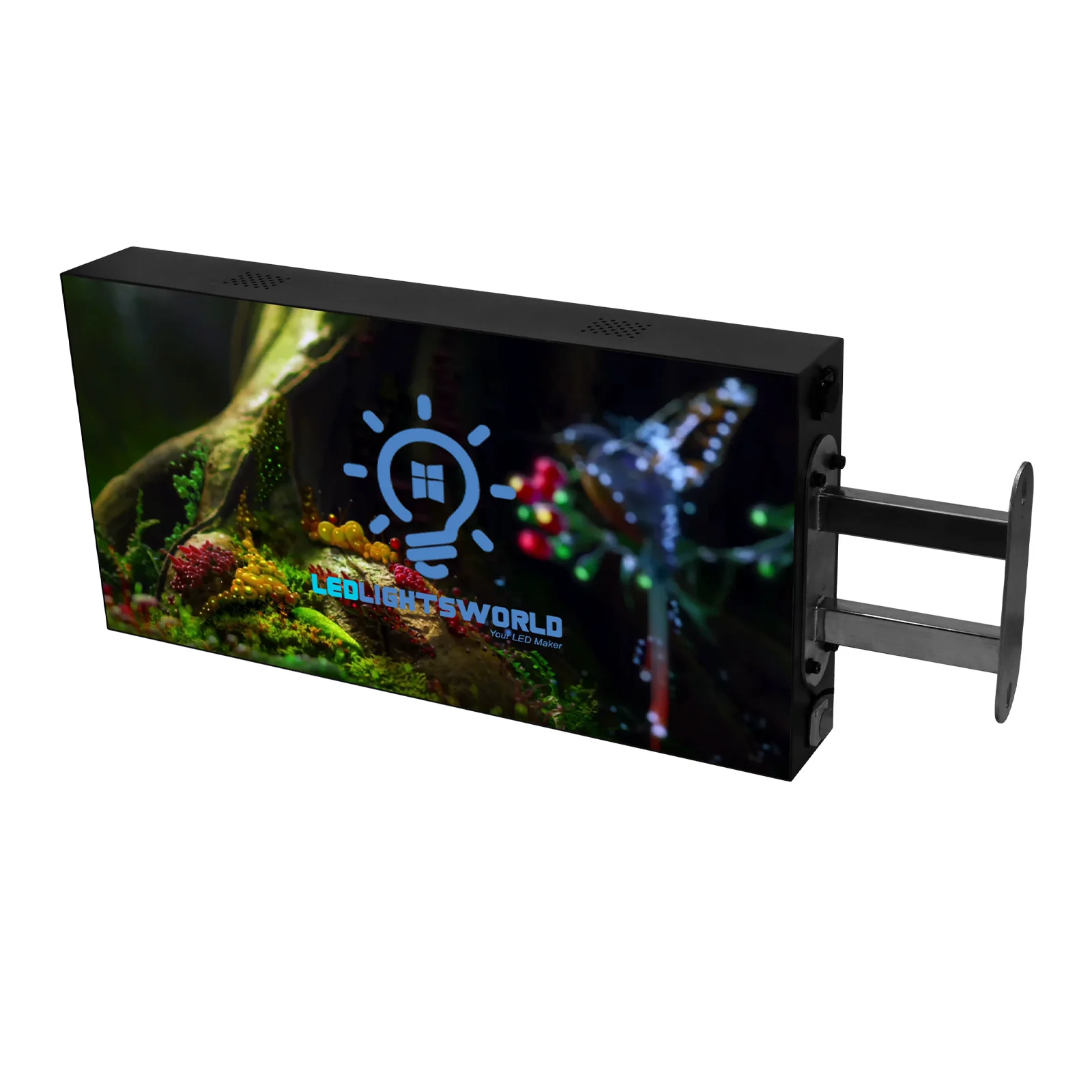 DS Series Double-Sided LED Shop Sign – P2.5 · 320×640mm | Waterproof Projecting Sign for Retail Chains, Restaurants & Supermarkets - Image 6
