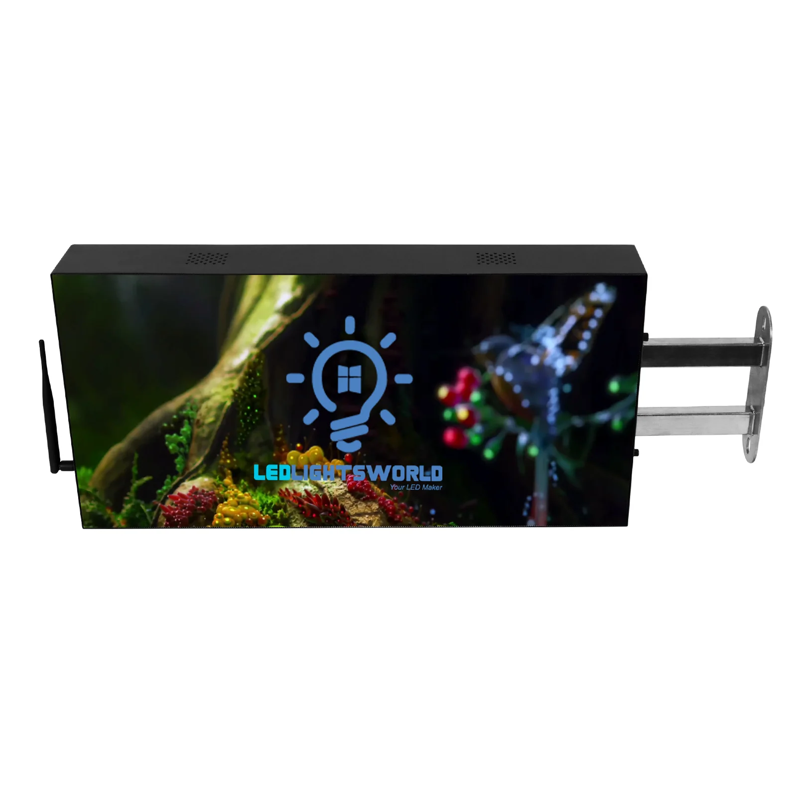DS Series Double-Sided LED Shop Sign – P2.5 · 320×640mm | Waterproof Projecting Sign for Retail Chains, Restaurants & Supermarkets - Image 8