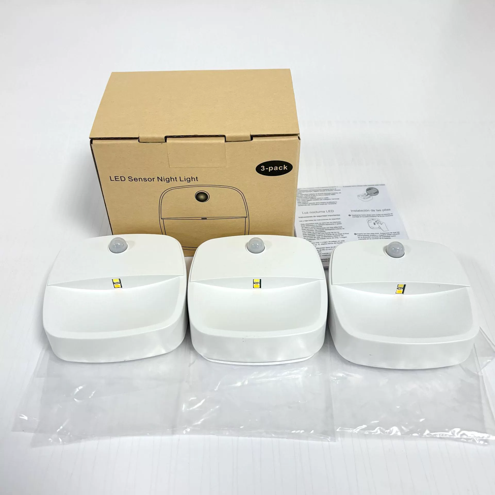 Battery Operated LED Motion Sensor Light - 2 / 3 / 4 / 5 / 6 PCS | Dual White (3000K-6500K Switchable) | Cordless Stick-On LED Night Light for Closet, Hallway, Bathroom, Kitchen, Cabinet(Battery not included) - Image 15