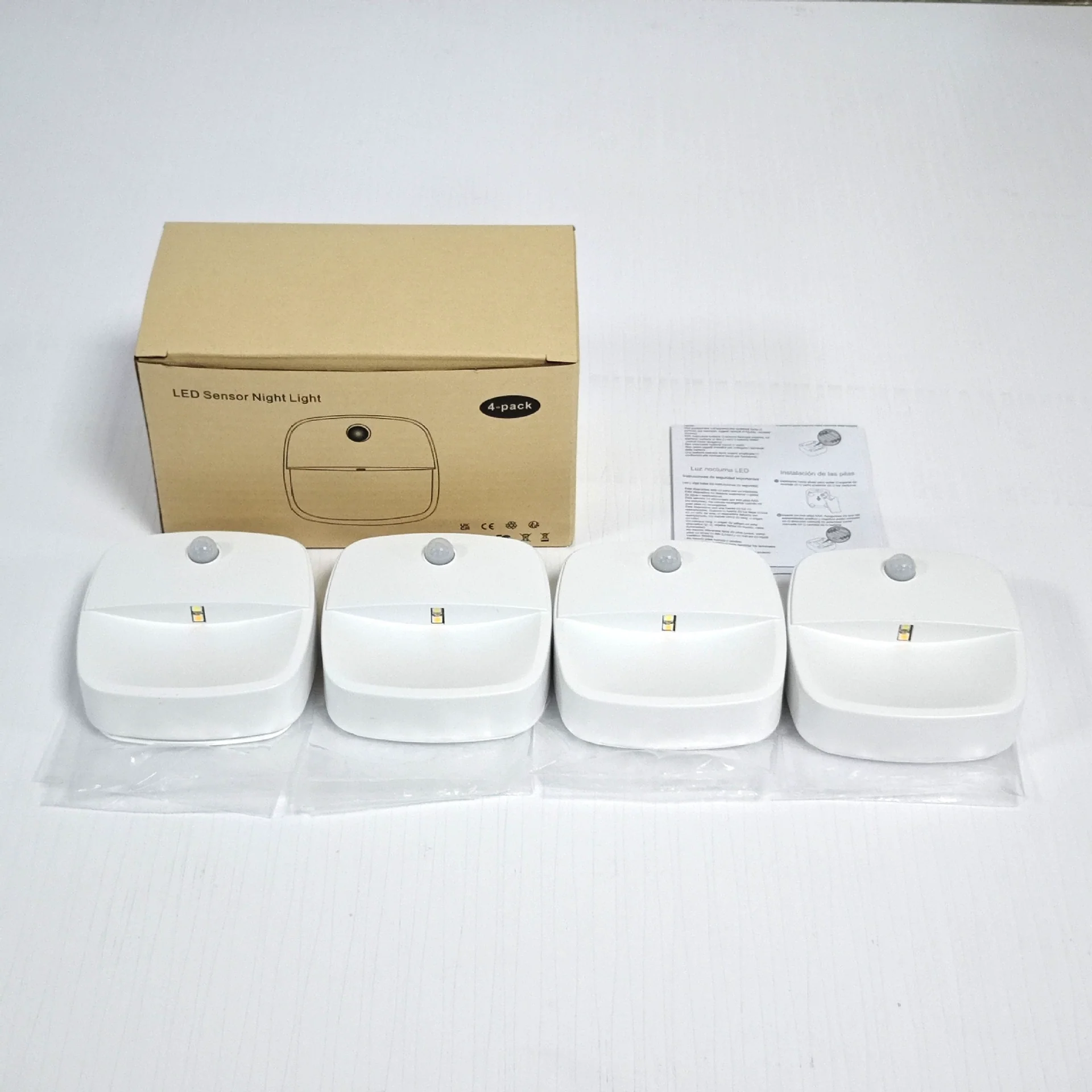 Battery Operated LED Motion Sensor Light - 2 / 3 / 4 / 5 / 6 PCS | Dual White (3000K-6500K Switchable) | Cordless Stick-On LED Night Light for Closet, Hallway, Bathroom, Kitchen, Cabinet(Battery not included) - Image 16