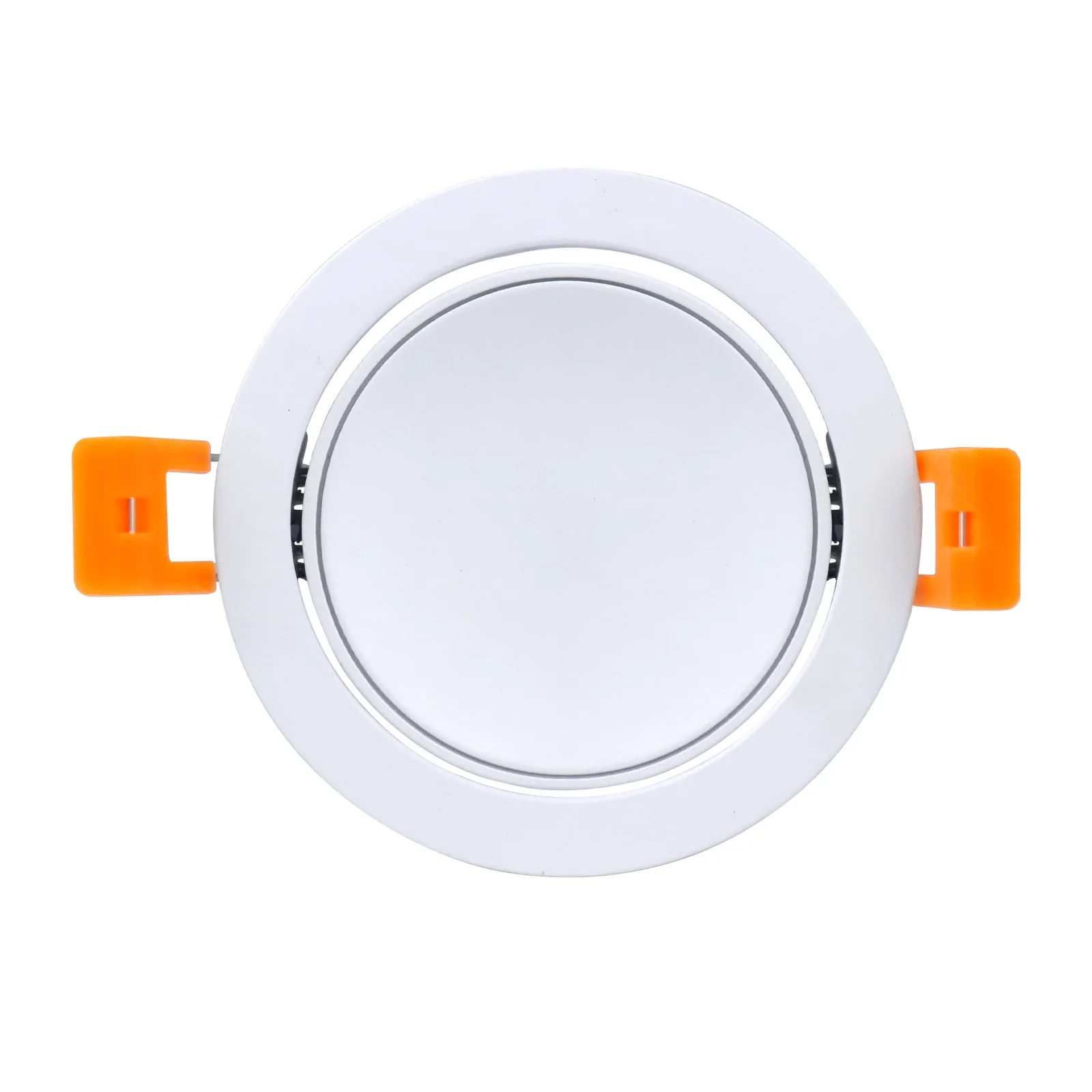 ECO-5 Series Adjustable Ultra-Thin Frosted LED Downlight – White Housing – TRIAC Dimmable – 5W (3″ Cut-out) – 4-Pack – 3000K–6000K – 100–130V / 200–240V - Image 3