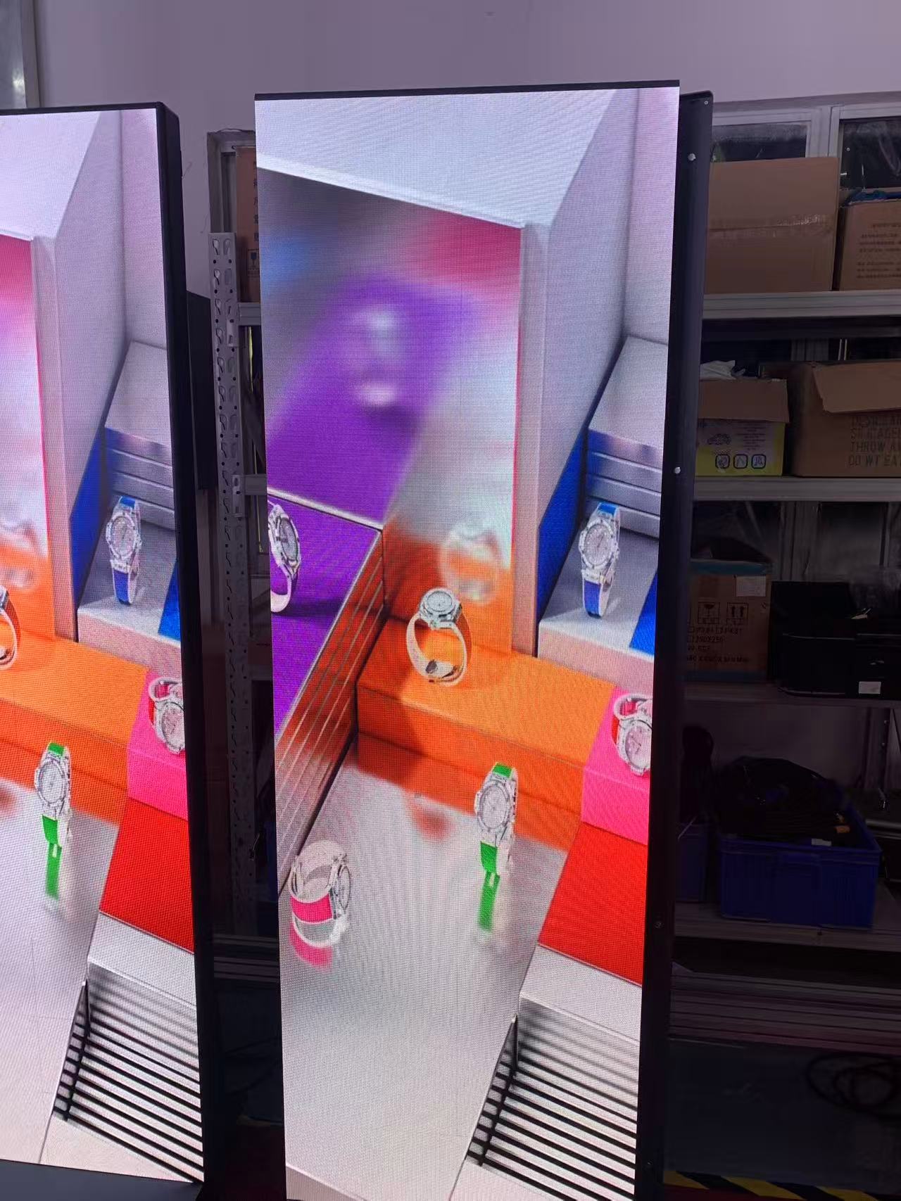 EP-GOB Series LED Poster Display | 640×1920mm Indoor Plug-in | P2.5 / P1.86 / P1.53 / P1.25 | Flip-Open Magnetic Frame + GOB Surface - Image 11