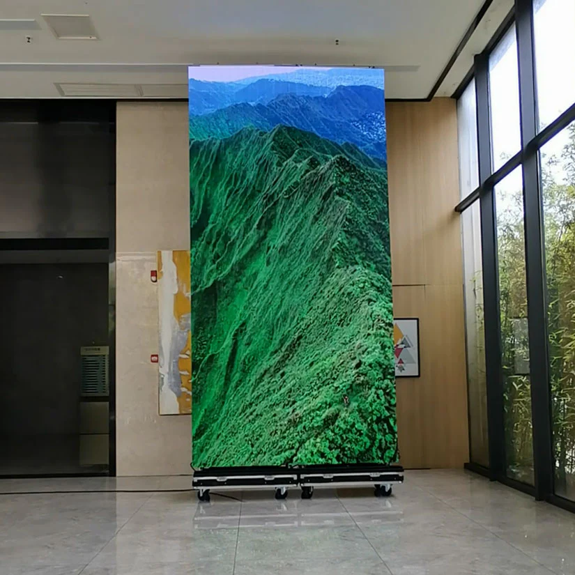 EP-M Series Foldable & Liftable LED Poster | 1×4m Indoor Display Kit | P3.9mm | Remote Control + Rolling Case Solution - Image 8