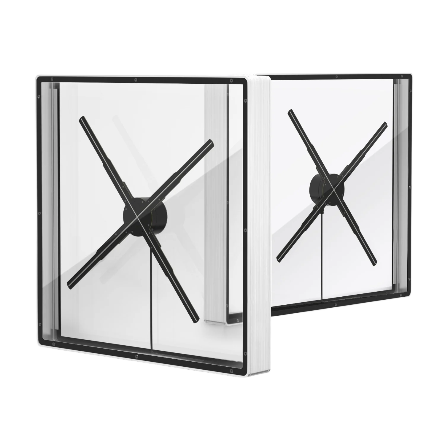 F Series Ceiling Mount with Square Protective Housing | Compatible with F Series ≤80cm 3D Hologram Fans | Enclosed Safety Design - Image 3