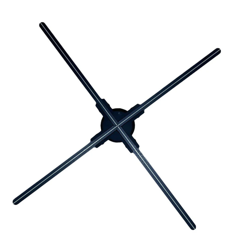 F Series Large 3D Hologram Fan LED Display – 80cm to 100cm (31.5”–39.4”) | High Brightness Holographic Advertising Projector | Fan Only / with Floor Stand / Ceiling Mount (No Housing) - Image 3