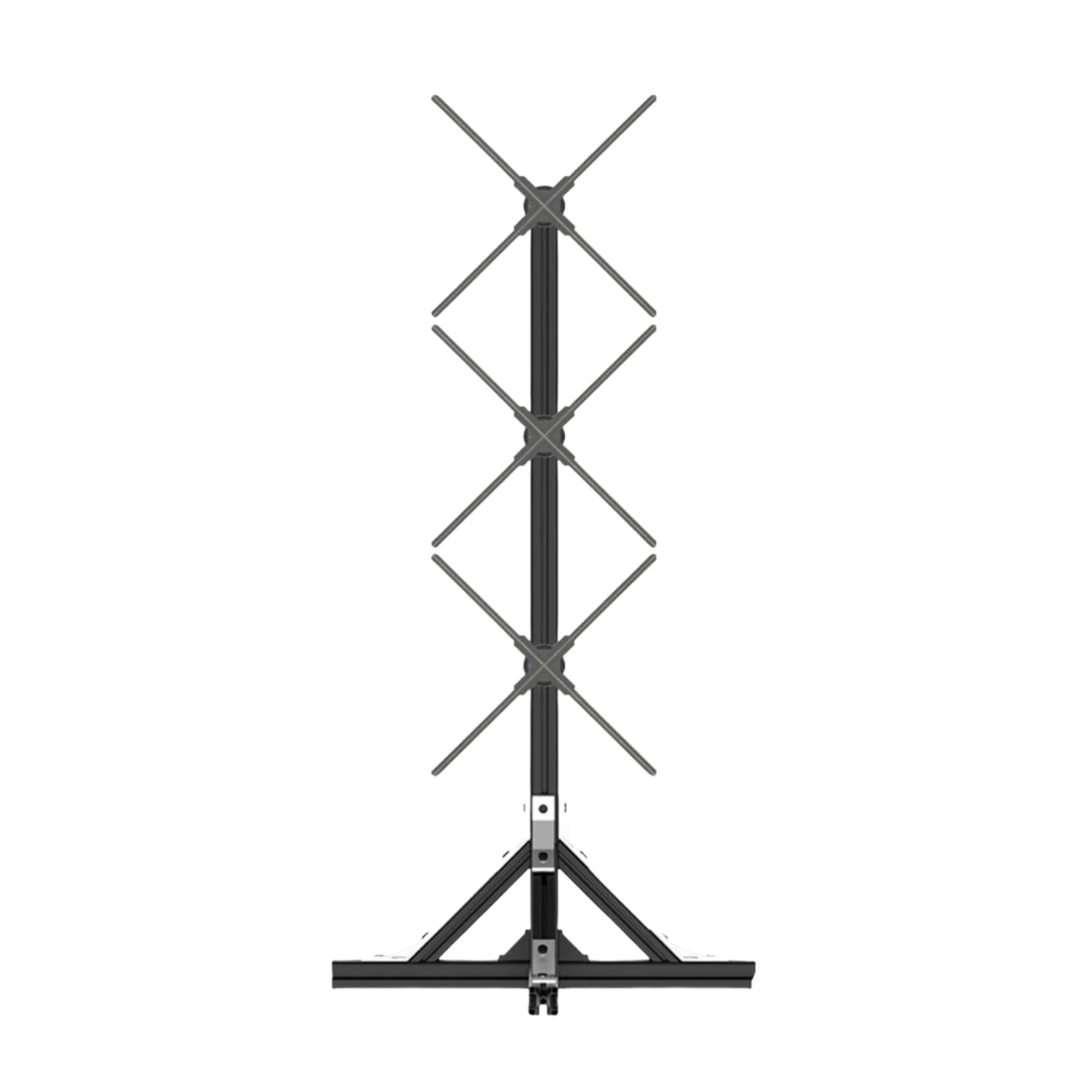 F Series Multi-Fan Stand Mount | 1×3 / 2×3 / 3×3 Configurations | Compatible with F Series ≤100cm 3D Hologram Fans | Modular Steel Frame - Image 3