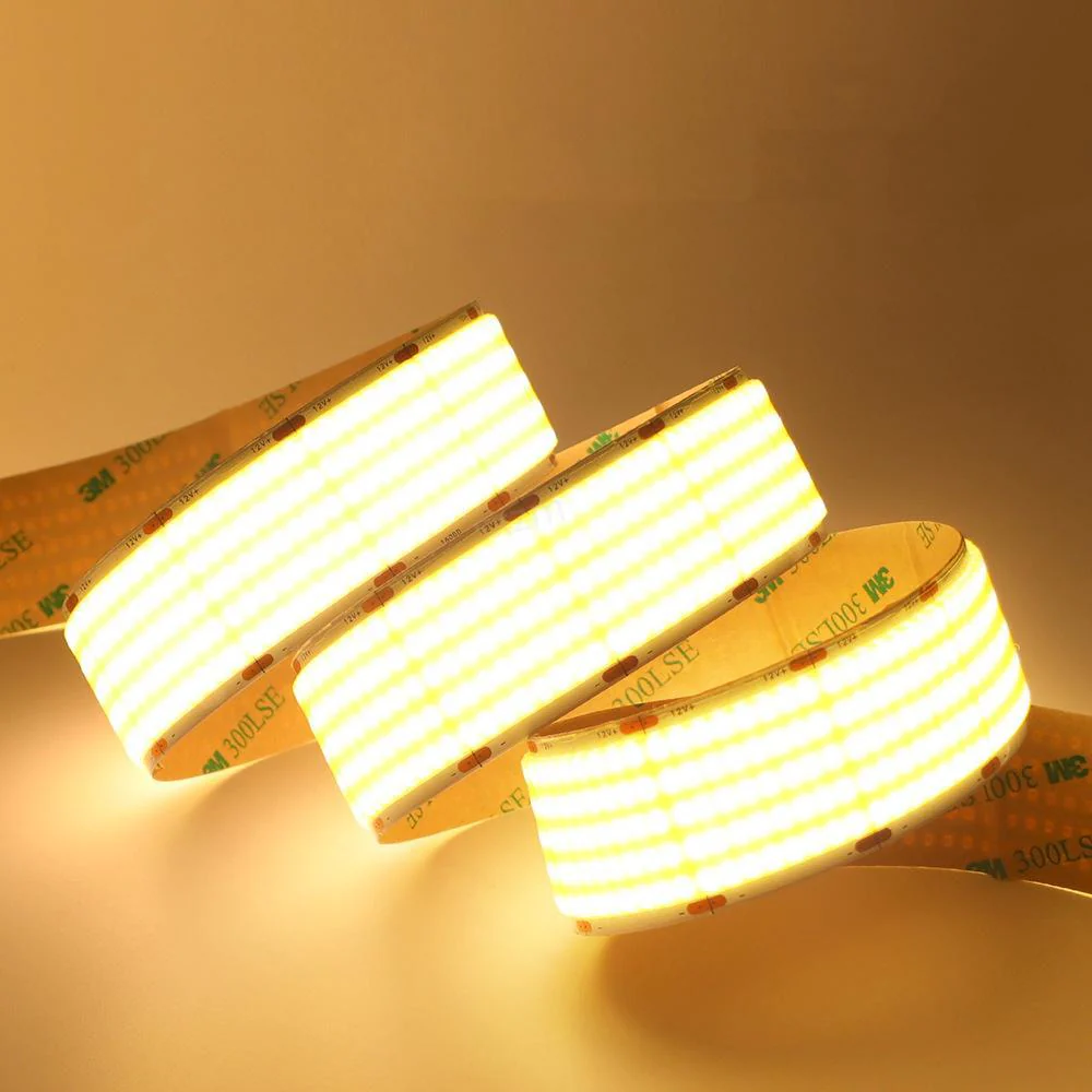 Five Row COB Flexible LED Strip Light- 24V | 1600 LEDs/M | 3000K / 4000K / 6500K | 30mm PCB | CRI 90+ | Dot-Free Continuous Lighting | Non-Waterproof | for Cabinets,Kitchen Office Lighting | 5/50M - Image 5
