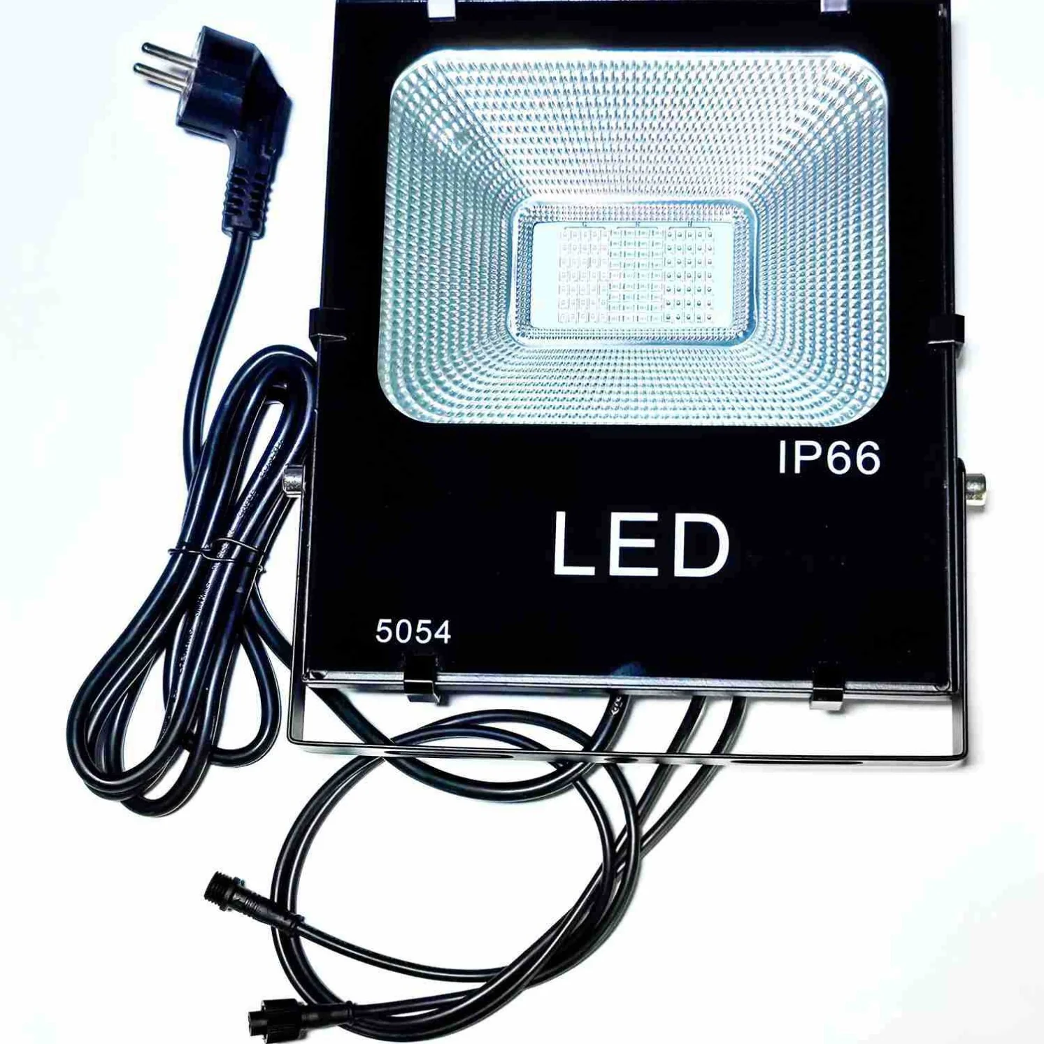 FL-DMX Series RGB LED Flood Light – 30W / 50W / 100W / 150W / 200W | 90° Beam Angle | IP66 Waterproof Stage & Landscape Light with Aluminum Housing & Tempered Glass | AC85–265V | for Architectural, Wall Wash | With Plug | 2 / 10-Pack - Image 5