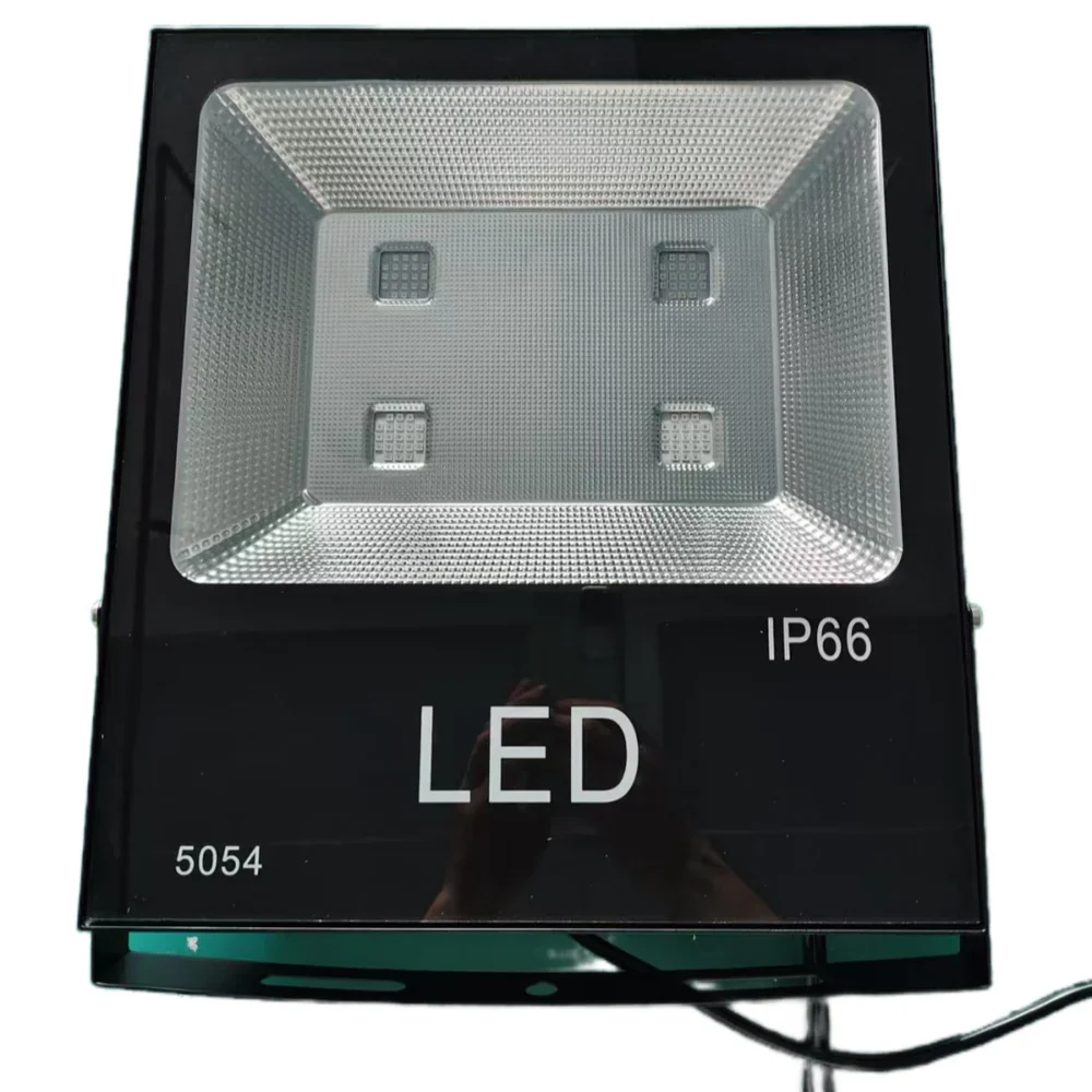 FL-DMX Series RGB LED Flood Light – 30W / 50W / 100W / 150W / 200W | 90° Beam Angle | IP66 Waterproof Stage & Landscape Light with Aluminum Housing & Tempered Glass | AC85–265V | for Architectural, Wall Wash | With Plug | 2 / 10-Pack - Image 6