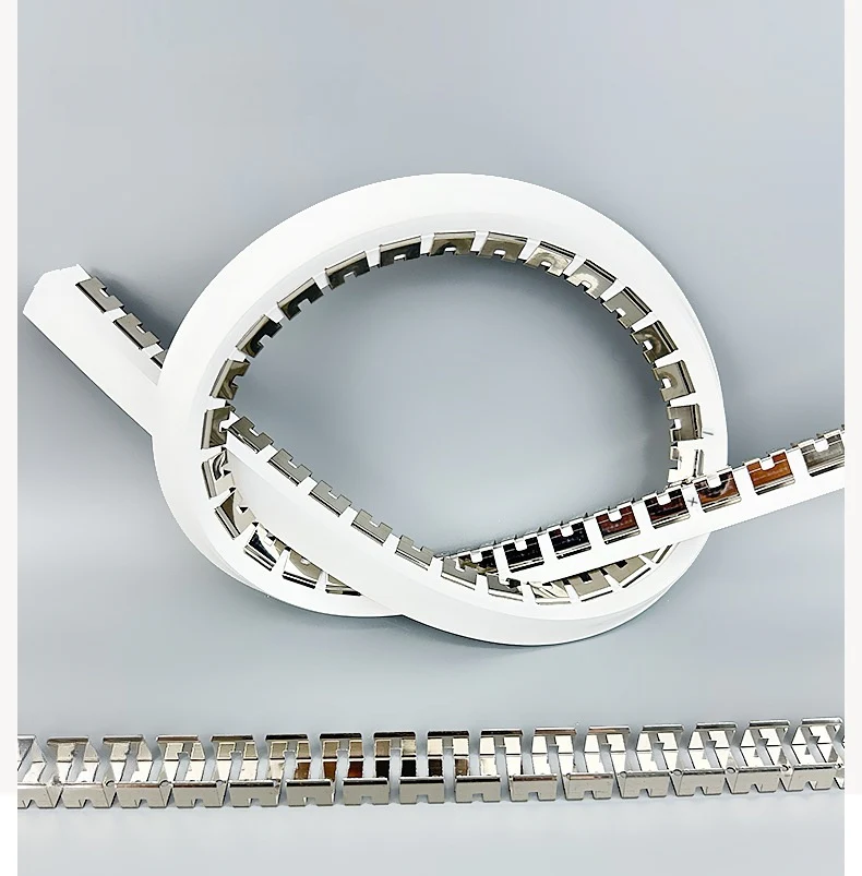 5Meters Flexible Mounting Clip Slot Bendable Frame Mounting Slot for Flexible Silicone Tube Housing for LED Light Strips - Image 16