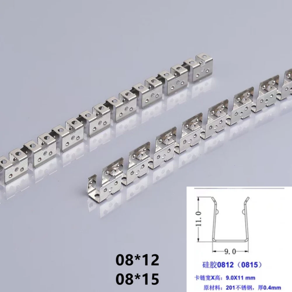 5Meters Flexible Mounting Clip Slot Bendable Frame Mounting Slot for Flexible Silicone Tube Housing for LED Light Strips - Image 3