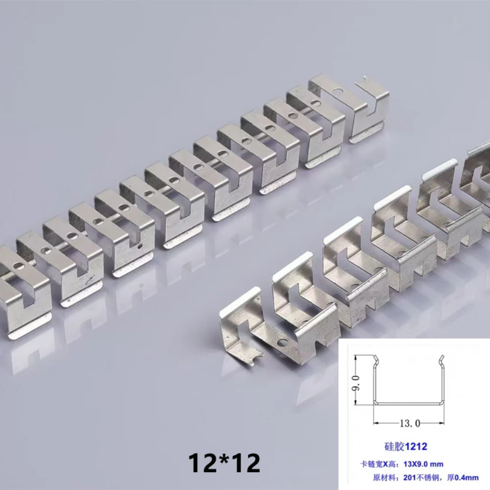 5Meters Flexible Mounting Clip Slot Bendable Frame Mounting Slot for Flexible Silicone Tube Housing for LED Light Strips - Image 5