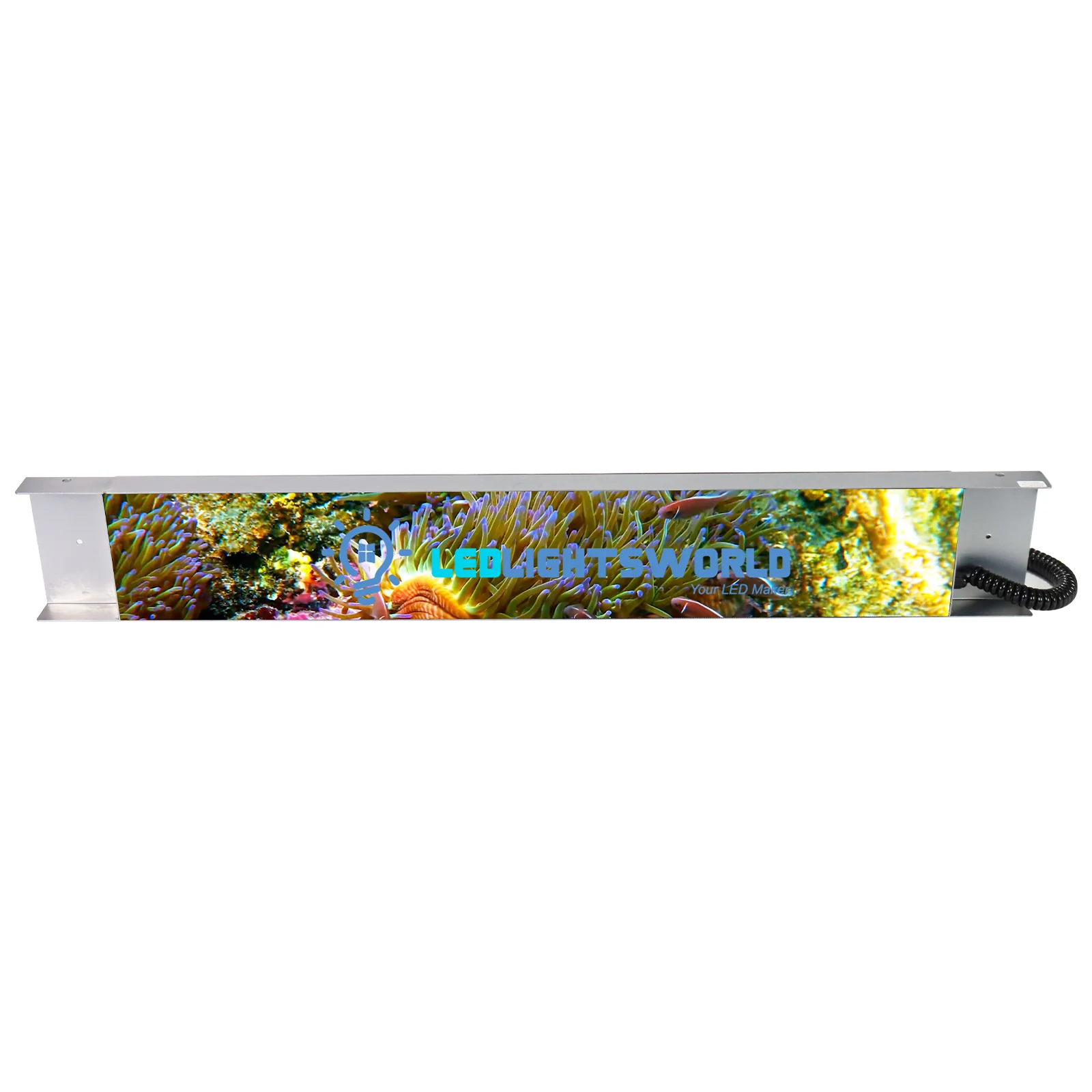 FR Series Framed Outdoor LED Shop Display – P2.5 · 160×960mm | Waterproof High-Brightness Screen for Storefronts & Building Exteriors - Image 3