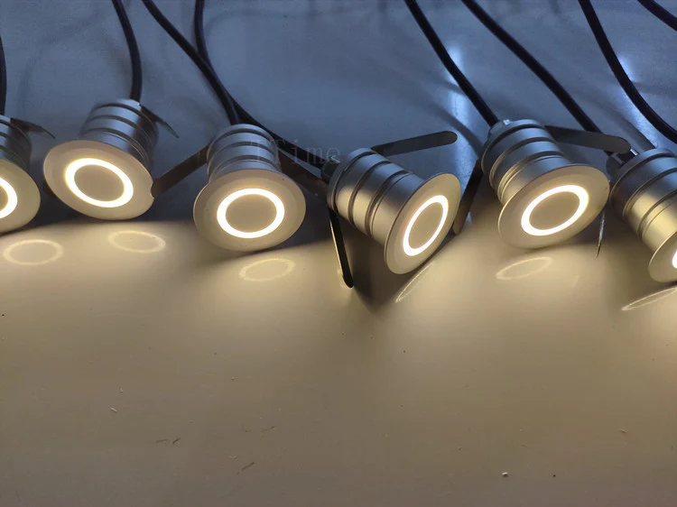 8/10-Pack Low Voltage Halo Ring LED Step Lights – 1W / 3W | 3000K / 4000K / 6000K | DC12–24V | IP67 Waterproof Recessed Wall & Stair Lights - Image 8