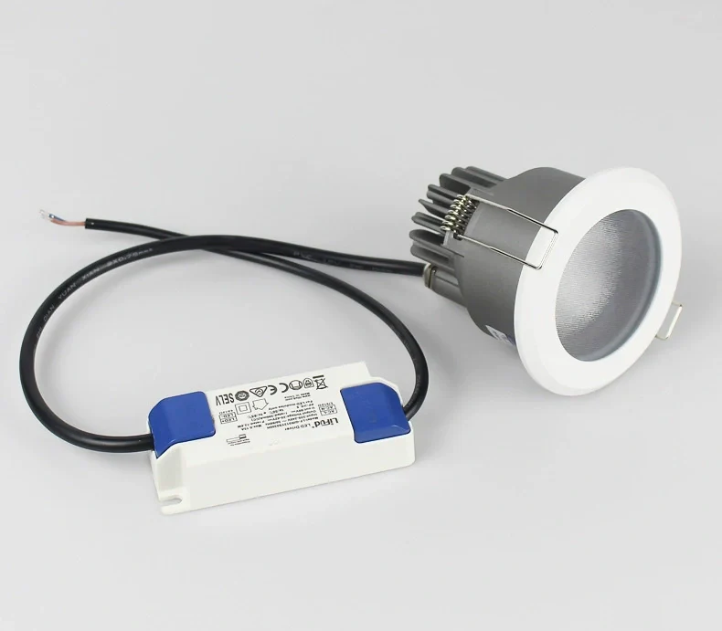 FX-1 Series Waterproof LED Downlight IP65 | 7W / 12W / 15W | CRI>80 | 100–240V | Vapor-Proof Ceiling Light for Shower, Sauna & Outdoor Use | 1 / 4 / 10-Pack | White Housing | Non-Dimmable - Image 9