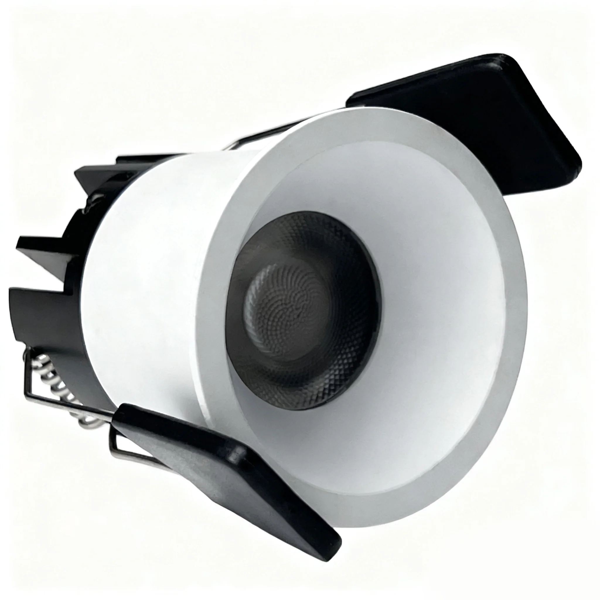 FX-5 Series Deep Anti-Glare Mini LED Downlight | 3W / 5W | Ø1.38″ Cutout | 24° Beam | 100–240V | CRI ≥ 90 Full Spectrum | White Housing | Non-Dimmable | Precision Accent Lighting | 4 / 10-Pack - Image 4