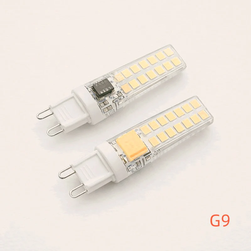 G4 G9 E14 LED Light Bulbs  5W Equivalent to 50W AC 110V-120V / 200-240V, Bi-pin LED Bulb Screw Base Silicone LED Bulbs (10-Pack) - Image 5