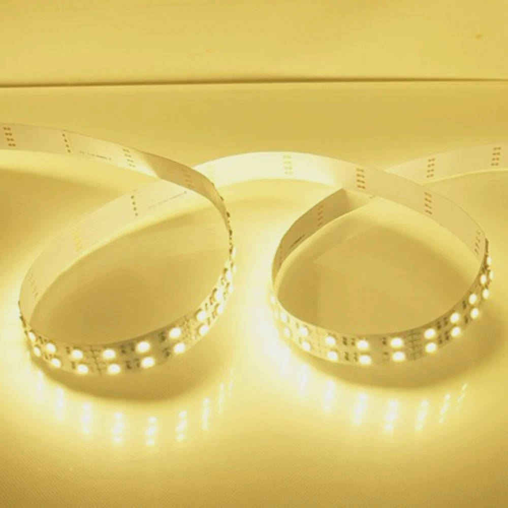 High CRI 90 LED light strip, 12V Dimmable SMD5050-600 Double Row Flexible LED Strips, 120 LEDs 1800LM Per Meter, 15mm Width Tape - Image 6