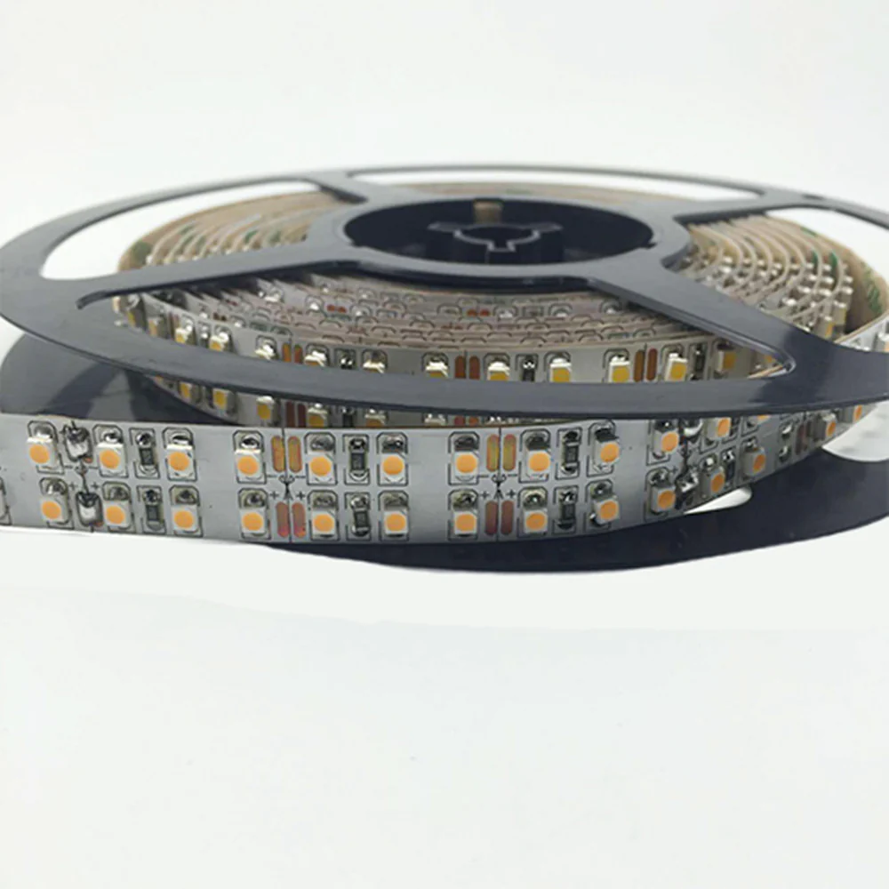 High CRI90 LED Light Strip, SMD3528-1200 240 LEDs 1200LM Per Meter, Double Row Flexible LED Strips, 15mm Wide 12V Tape - Image 5