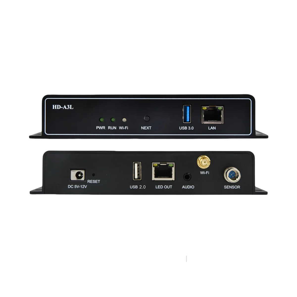 Huidu HD-A3L Multimedia Player – 650,000 Pixels | Asynchronous Controller| Entry-Level LED Display Controller with USB & Wi-Fi for  for LED Display Screens - Image 3