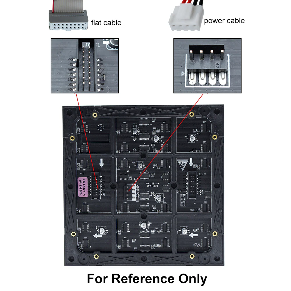 ID-S Series – P1.25 Indoor LED Display Module | 320×160mm | 32,768 Pixels Full Color RGB Tile | LED Video Panel for High-Resolution Display - Image 6