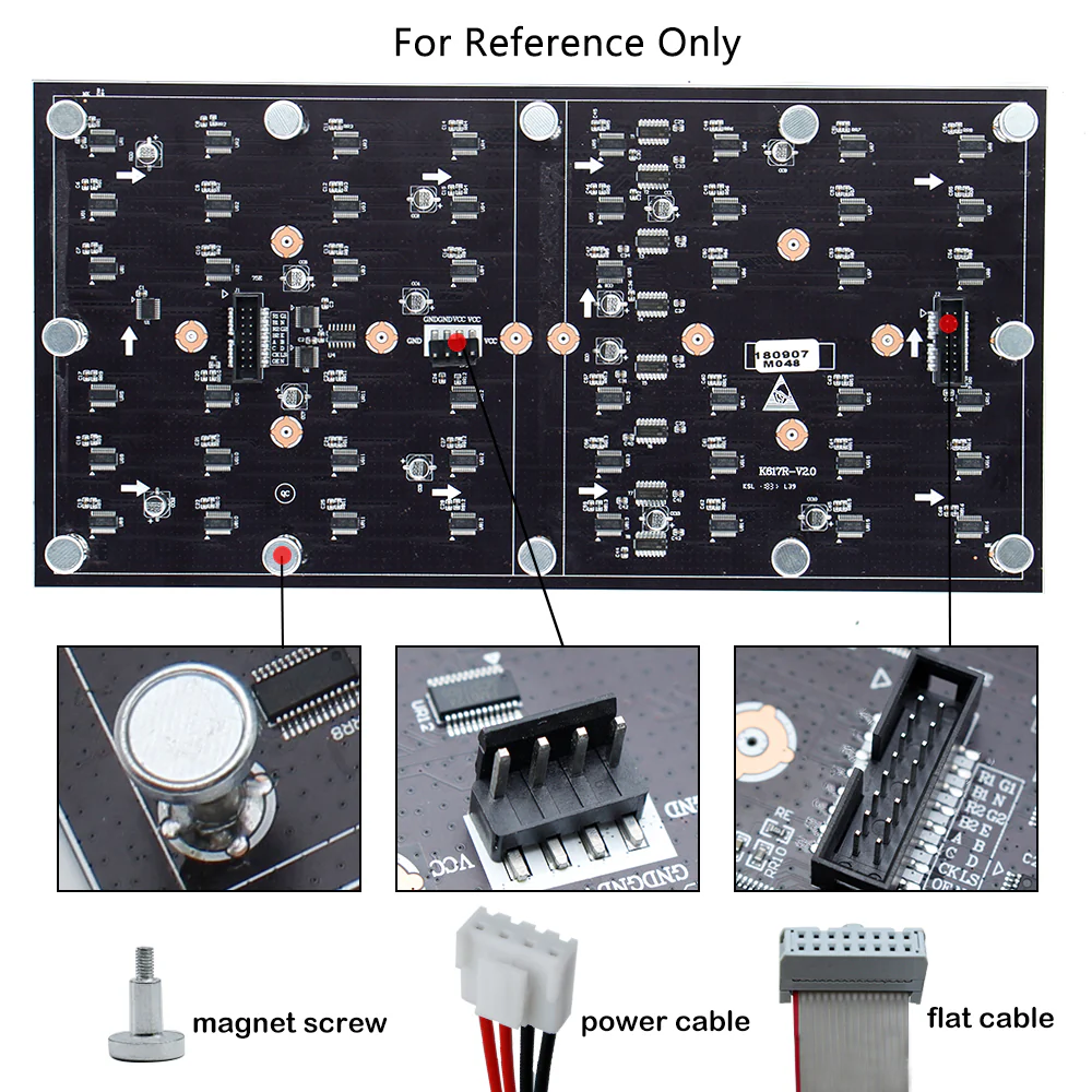 ID-G Series – P2.0 GOB Indoor LED Display Module | 320×160mm | 12,800 Pixels RGB Tile | Anti-Collision High-Res Panel - Image 6