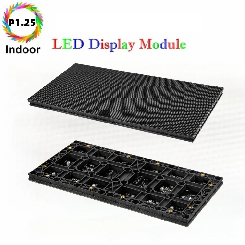 ID-S Series – P1.25 Indoor LED Display Module | 320×160mm | 32,768 Pixels Full Color RGB Tile | LED Video Panel for High-Resolution Display - Image 3