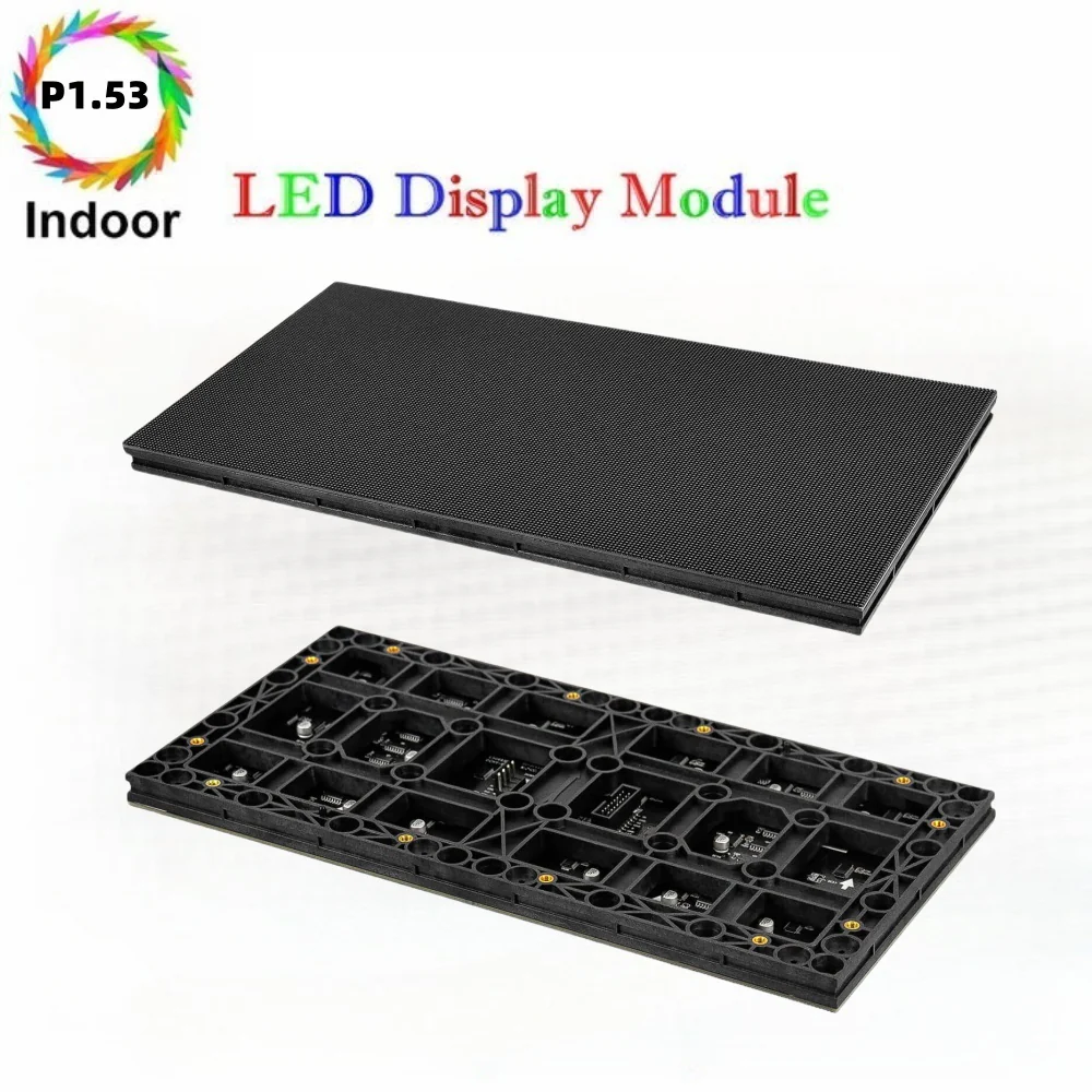 ID-S Series – P1.53 Indoor LED Display Module | 320×160mm | 22,050 Pixels RGB Tile | Full Color LED Screen Panel - Image 3