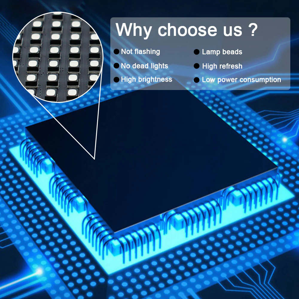IF-1FT Series Indoor Flexible LED Module – 1ft×1ft | P1.27 / P1.587 / P1.905 | Front & Rear Maintenance | 1000nits | Nationstar LEDs | Power Box & Receiver Card Included - Image 5