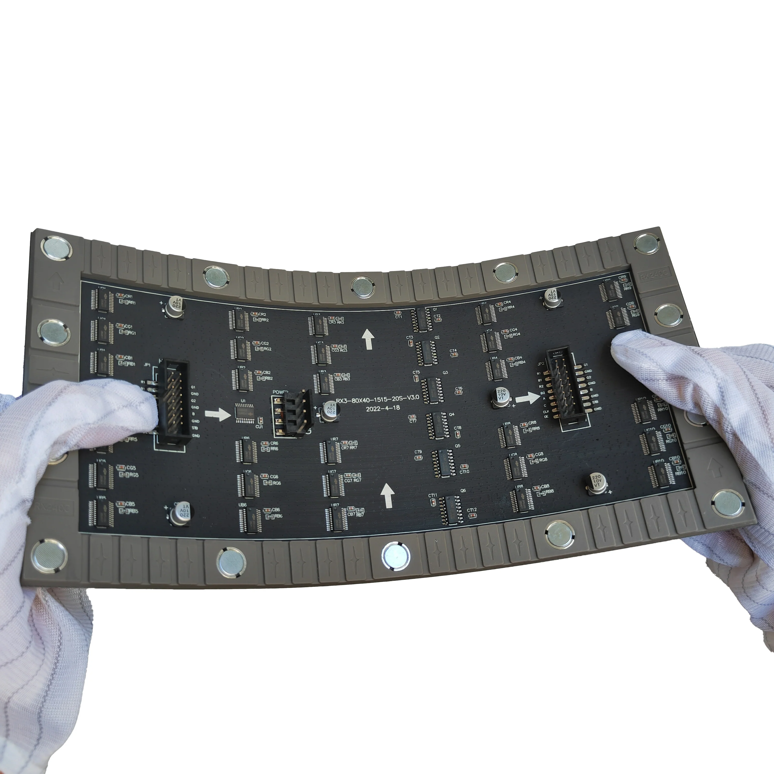 IF-2S Series Indoor Flexible LED Module – P3 | 240×120mm | SMD | Soft Back Shell with Magnet | 600nits - Image 8