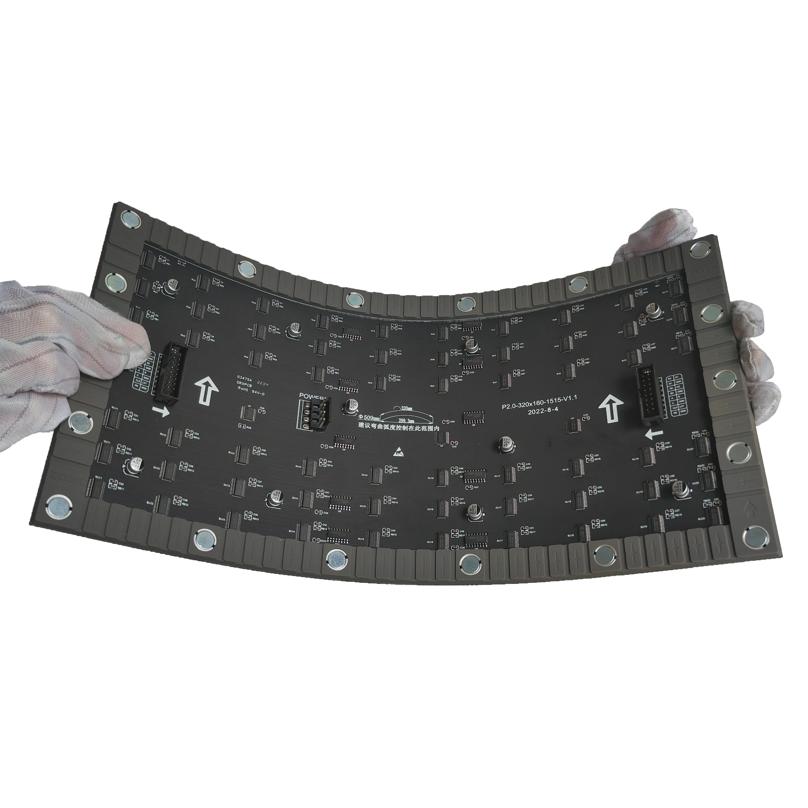 IF-3S Series Indoor Flexible LED Module – P2.0 | 320×160mm | SMD | Soft Back Shell with Magnet | 600nits - Image 10